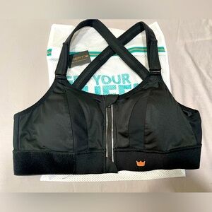 Shefit completely adjustable sports bra size large.